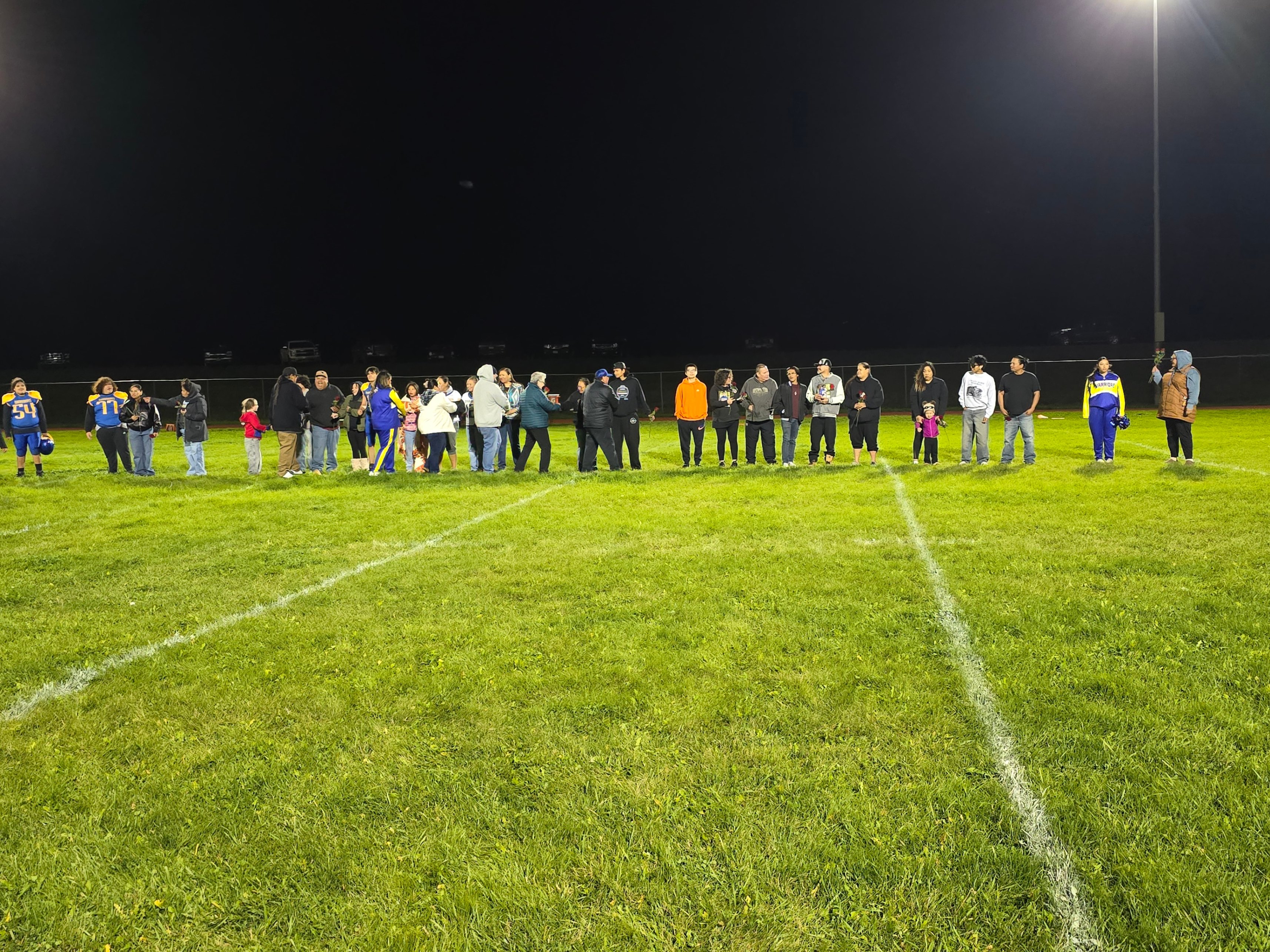 Warriors Senior Night honoring